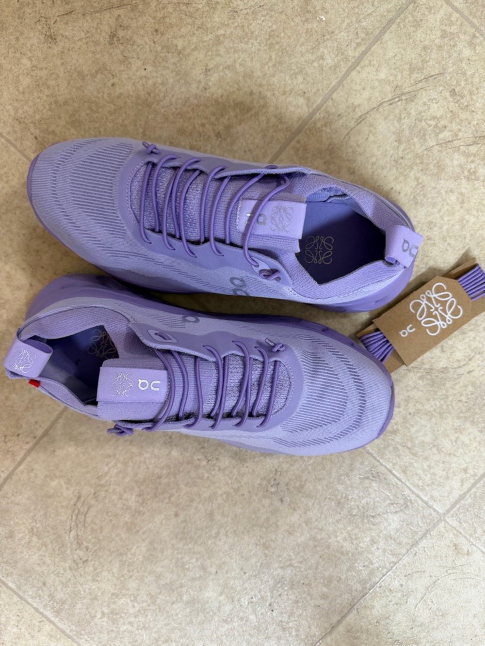On Cloud x Loewe Collab Women's Athletic Shoes - Lavender - Picture 3 of 7
